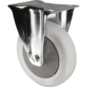 Kółko stałe z blaszką mocującą 75mm nylonowe Atlas Workholders ATL9450462K