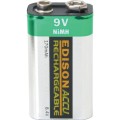 Bateria 9V NIMH RECHARGEABLE 170MAH BATTERY Edison EDI9044440K