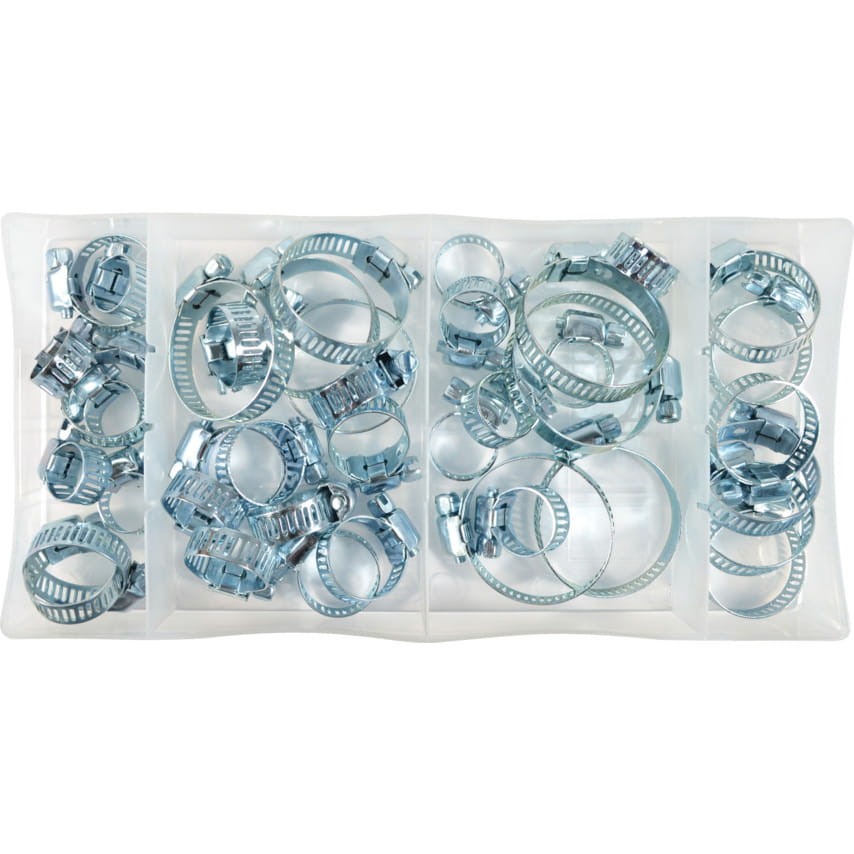 40 PCE HOSE CLIP ASSORTMENT-8 POPULAR SIZES KIT Senator SEN6152200K