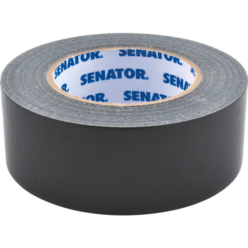 Taśma 50mmx50m CLOTH TAPE BLACK Senator SEN9810050G