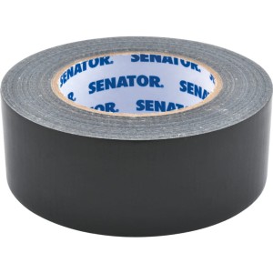 Taśma 50mmx50m CLOTH TAPE BLACK Senator SEN9810050G PRO25