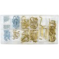 92 PCE HOOK &amp; EYE BOLT ASSORTMENT KIT Senator SEN6152500K