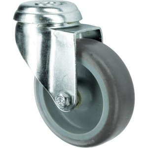 Kółko obrotowe z otworem 75mm gumowe Atlas Workholders ATL9450312K