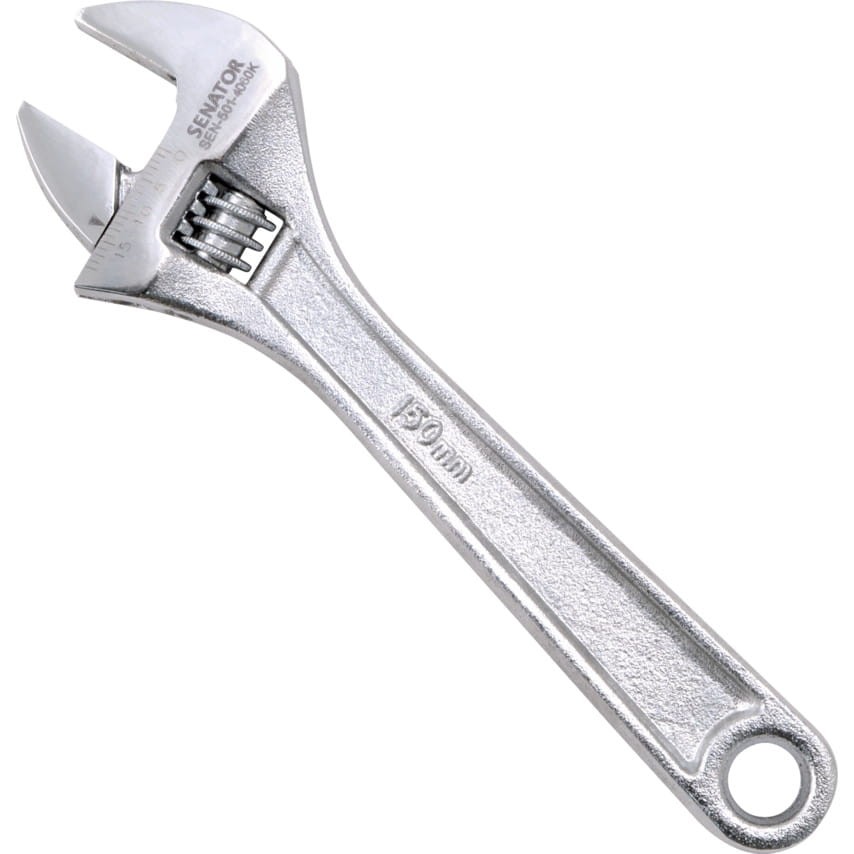 Klucz nastawny 150mm 6" 19mm angielski Senator SEN5014360K SEN-501-4360K