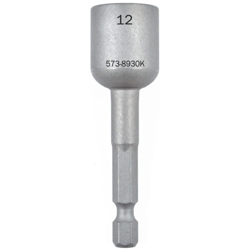 12mmx65mm HEXAGON MAGNETIC NUT SETTER 1/4" DR Kennedy KEN5738930K