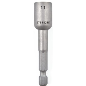 11mmx65mm HEXAGON MAGNETIC NUT SETTER 1/4" DR Kennedy KEN5738928K