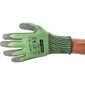 Rękawice PU CUT 5 GLOVE GREEN SZ.10 Tuffsafe TFF9614874E