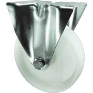 Kółko stałe z blaszką mocującą 80mm nylonowe Atlas Workholders ATL9450826K