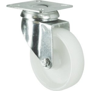 Kółko obrotowe z blaszką mocującą 50mm PP polipropylenowe Atlas Workholders ATL9450210K