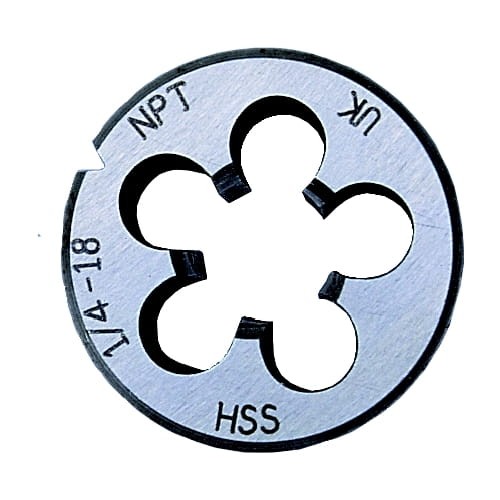 Narzynka 1/4"x18 NPTx1.5/16" HSS okrągła calowa Sherwood SHR0869410K