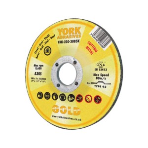 Tarcza do cięcia 180x3x22.23mm A30S DPC York Abrasives YRK2303085K
