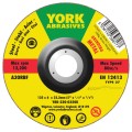 Tarcza do szlifowania 125x6x22.23 A30RBF DPC T27 York Abrasives YRK2300350K