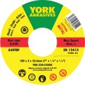 Tarcza do cięcia 180x3x22 23 A30TBF T41 York Abrasives YRK2305250K