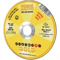 Tarcza do cięcia 125x1x22.23mm A60S INOX BF York Abrasives YRK2304465K