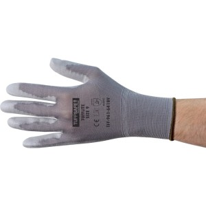 Rękawice Tufflite szare nylonowe powlekane poliuretanem PU rozmiar 6 Tuffsafe TFF9616415R SPC-19