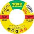 Tarcza do cięcia 100x3x16 A30TBF T42 York Abrasives YRK2300650K