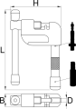 Narzędzie do łąncucha Mini + Unior 1647/5MINI (627100)