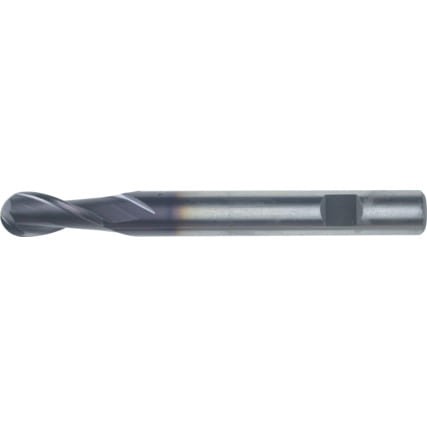 Frez kulisty 10mm HSS-Co TiCN 2 ostrza kobaltowy 8% Weldon Swisstech SWT1631240A SWT-163-1240A