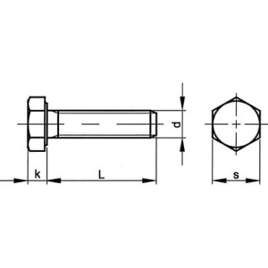 Śruba UNC 5/16"x1.1/2" łeb sześciokątny Qualfast CTL6310427D PRO20