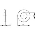 Podkładka M6 140HV ocynk din125-1A Qualfast QFT6455433N QFT-645-5433N PRO20