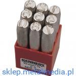 Zestaw znaczników 6mm 0-9 numeratorów cyfrowych 9szt. Kennedy KEN5606050K