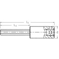 Nasadka Inhex 1/4" 4mm krótka imbusowa Stahlwille 01120004