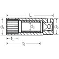 Nasadka 3/8" do świec 16mm-5/8" 12-kątna długa Stahlwille 02120036