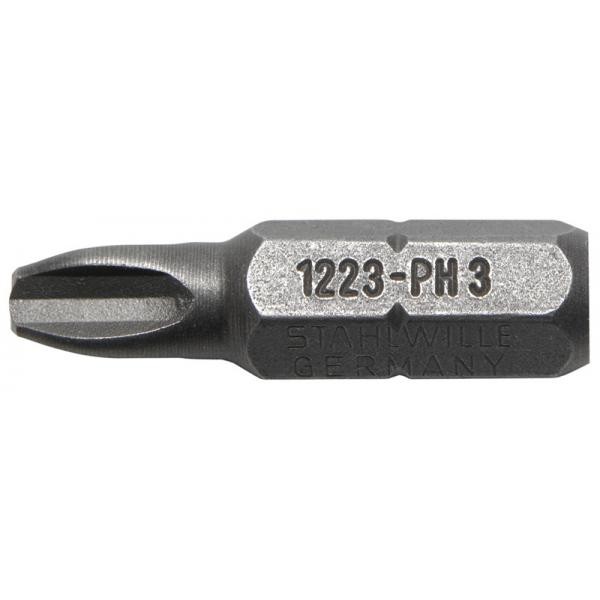 Końcówka wkrętakowa bit 5/16" PH1 krzyżakowa bardzo mocna Stahlwille 08030001 1szt.