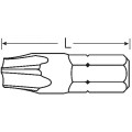 Końcówka wkrętakowa bit 1/4" TPI 25 5-gwiazdkowa Stahlwille 08161025 1szt.