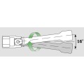 Przedłużka kątowa 1/4" L-150mm z przegubem wobble-Drive Stahlwille 11010012