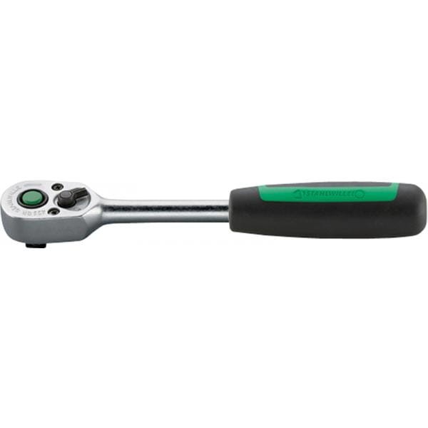 Grzechotka 3/8" QR (30 zębów) 193mm z modułem zatrzaskowym i 2K rękojeścią (12111020) Stahlwille 12110020