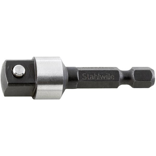 Złączka czworokąt 3/8" ze sprężynowym Sztyftem 1/4" Stahlwille 32160001