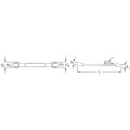 Klucz oczkowy dwustronny otwarty 3/4"x1" Open-Ring Stahlwille 41484048
