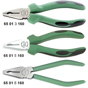 Szczypce uniwersalne L-160mm polerowne rękojeść 2K Stahlwille 65013160