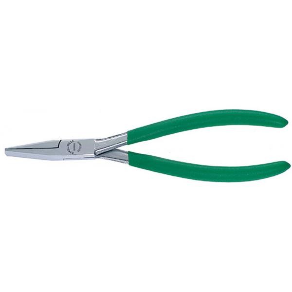 Szczypce płaskie 200mm szerokie precyzyjne z nacięciem ukośnym chrom./powl. Stahlwille 65165200