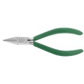 Szczypce chwytne precyzyjne L-130mm płaskie zaostrzone chromowane Stahlwille 65195130