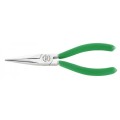 Szczypce półokrągłe Langbeck dla mech. długie L-160mm ; chrom./powl. Stahlwille 65335160