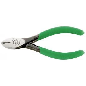 Szczypce tnące boczne L-110mm ze sprężyną rozw.;poler./powl. Stahlwille 66016110