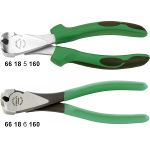 Szczypce czołowe wzm. L-160mm chrom./osł.wzm Stahlwille 66185160
