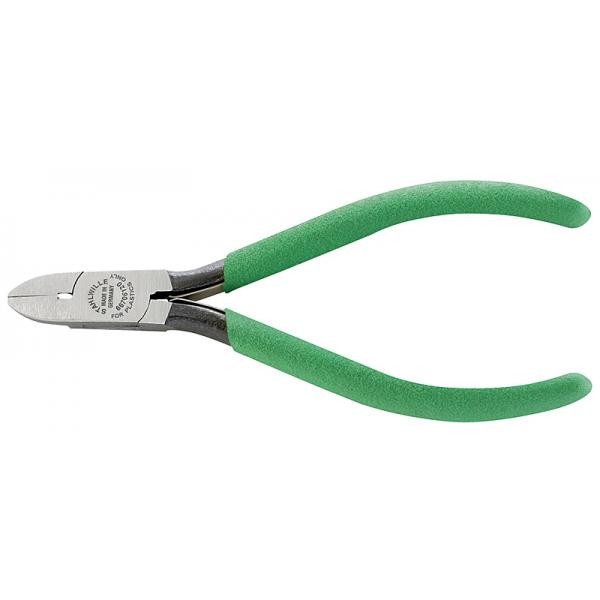 Szczypce tnące boczne L-120mm do plastiku polerowane rękojeść PCV Stahlwille 66706120