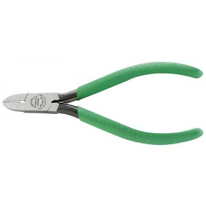 Szczypce tnące boczne L-120mm do plastiku polerowane rękojeść PCV Stahlwille 66706120