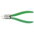 Szczypce tnące boczne odgięte 30st L-160mm do plastiku polerowane rękojeść PCV Stahlwille 66766160