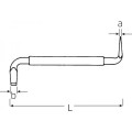 Wkrętak kątowy rozmiar 3 1,0x5,5mm Stahlwille 73272003