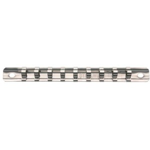listwa do zawieszania nasadek 1/4" z 10 zaczepami L-300mm Stahlwille 80400002