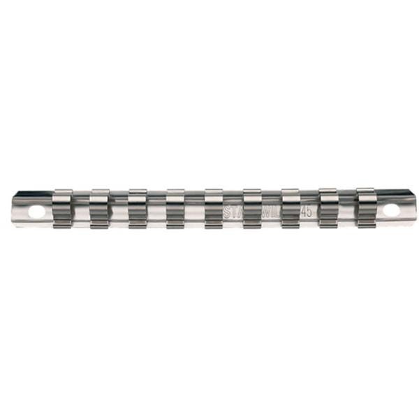 listwa do zawieszania nasadek 3/8" z 9 zaczepami L-200mm Stahlwille 80450001
