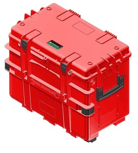 Skrzynia na kółkach czerwona Stahlwille 81091304