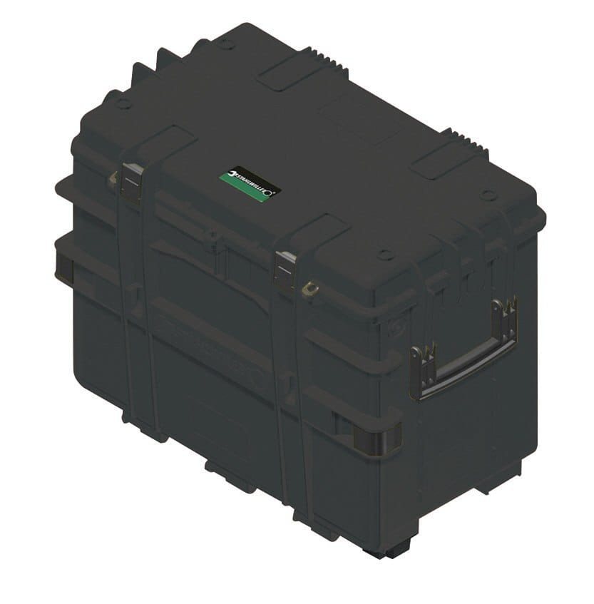 Skrzynia na kółkach czarna Stahlwille 81091306