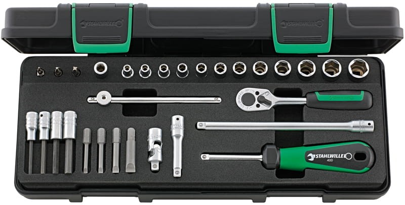 Zestaw narzędzi 1/4" 30-el.w walizce ABS Stahlwille 96011134