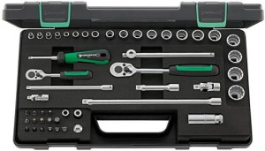 Zestaw narzędzi 1/4" i 3/8" 48-elementowy w walizce ABS Stahlwille 96012047