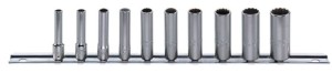Zestaw nasadek 1/4" długich 40aDL na listwie Stahlwille 96016410